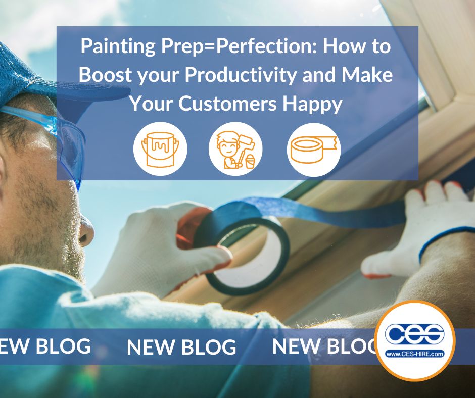 Painting Prep=Perfection How to Boost your Productivity and Make Your